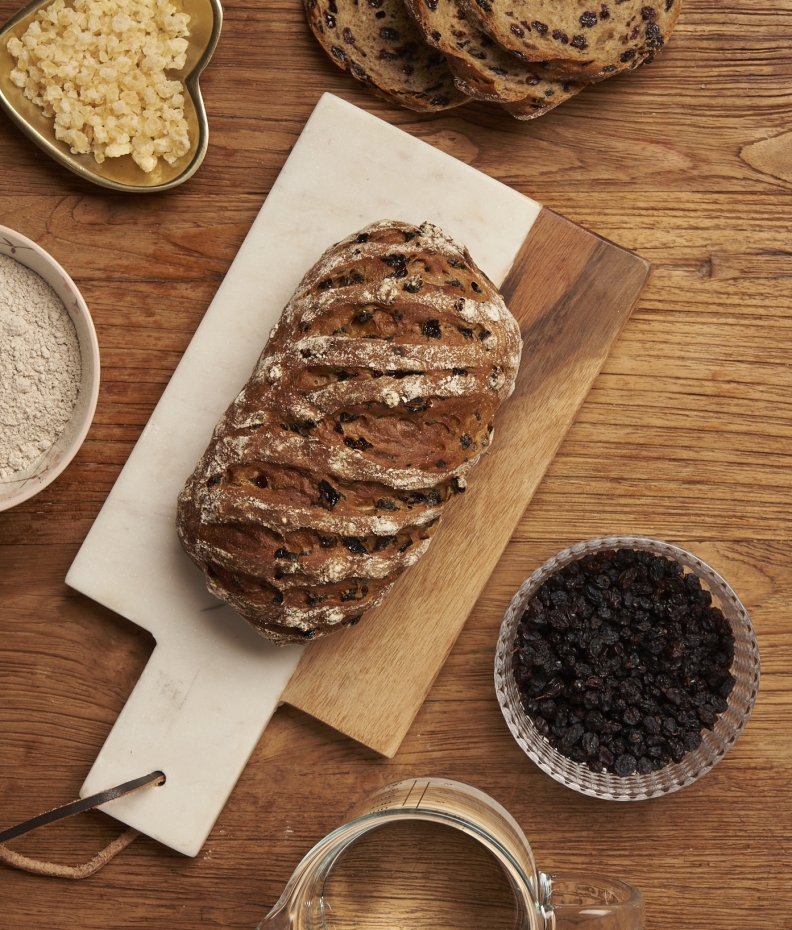 Ouderwets krentenbrood 2