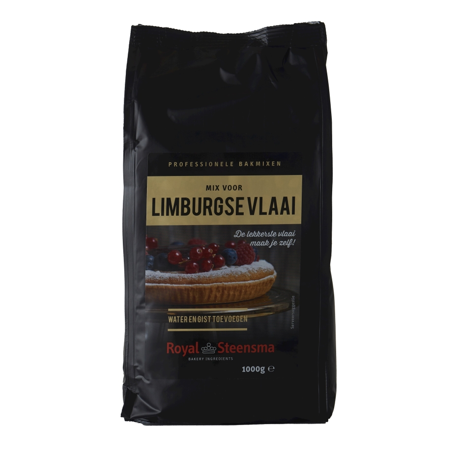 Product foto: Mix voor Limburgsevlaai 8x1000g